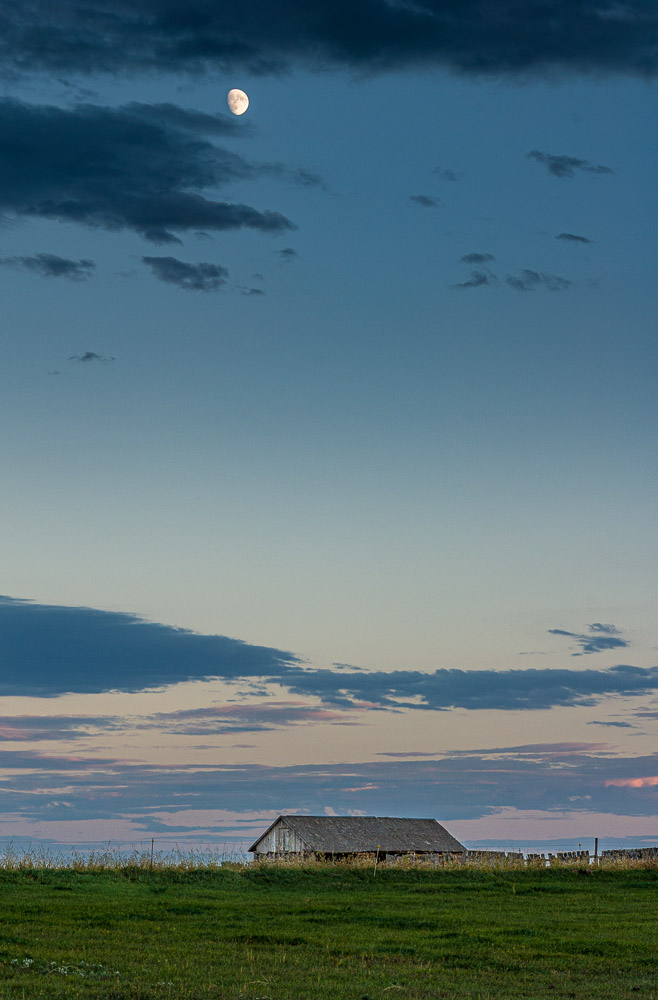 Sunset on the Plains, Moonrise