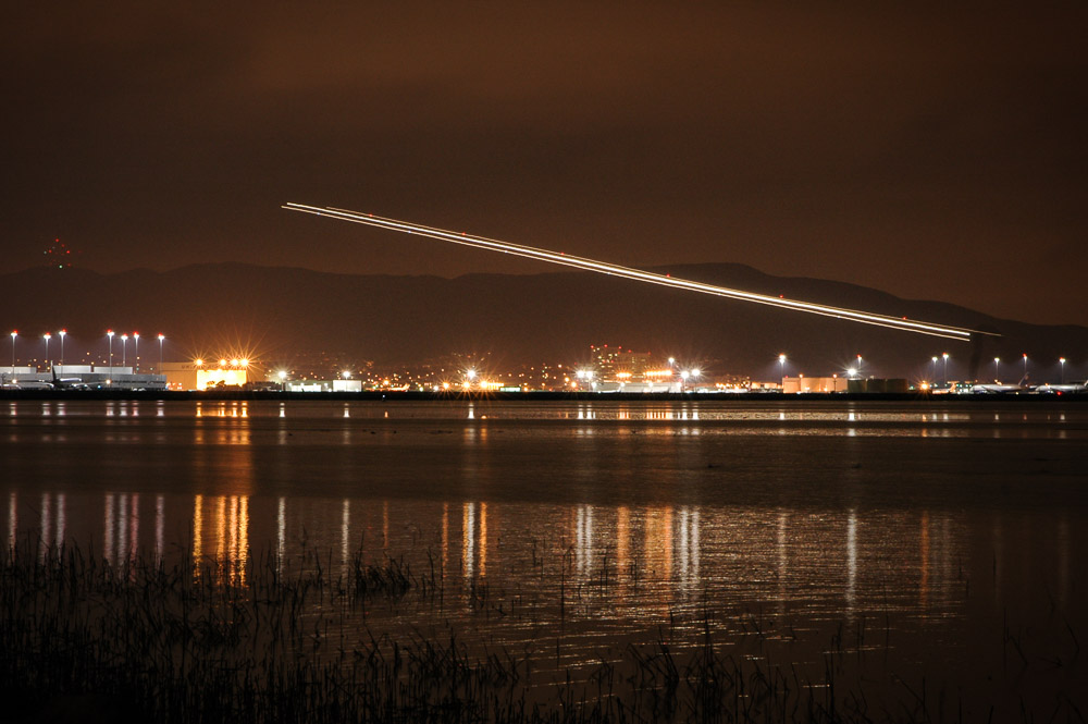 Airplane taking off. A short project.