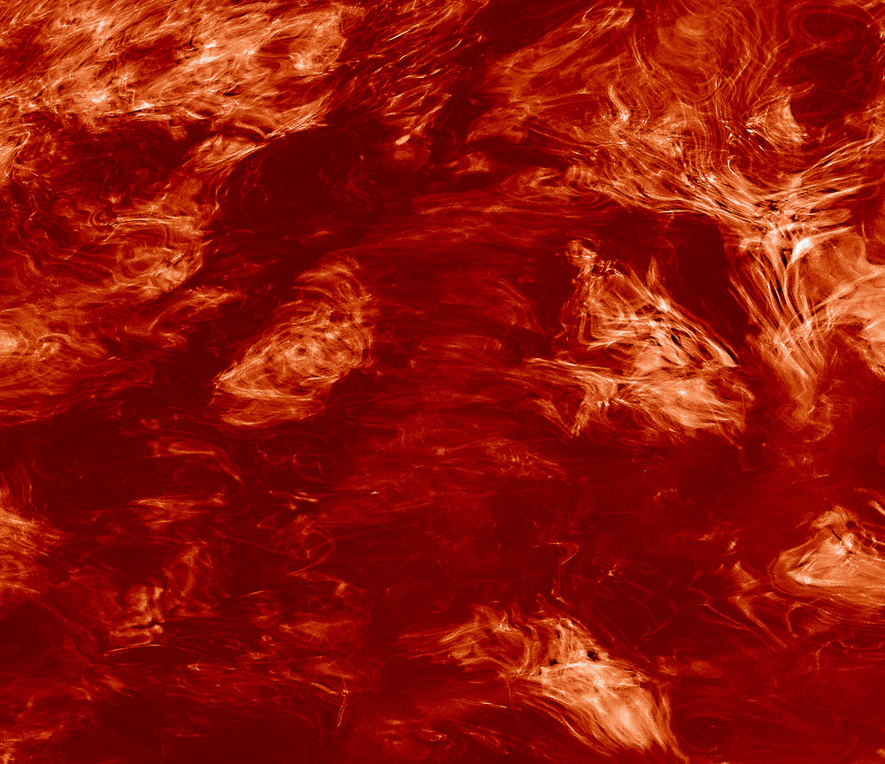 Abstract image with serious gamut problems.