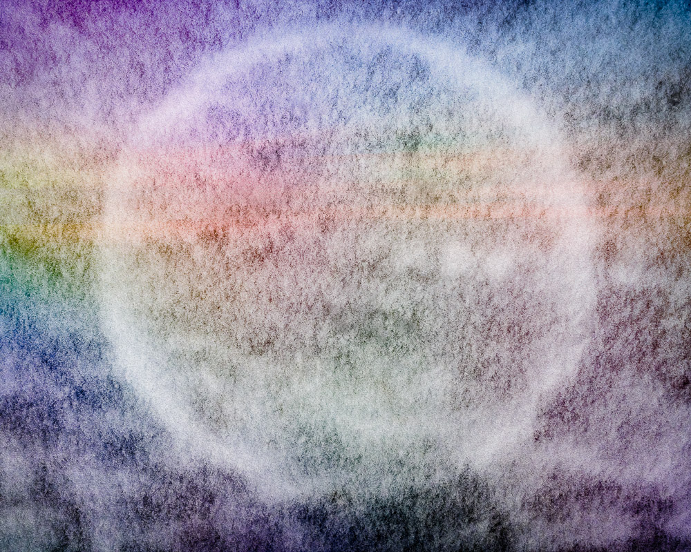 A fanciful composited image with interesting processing. Good luck guessing what the original image is.