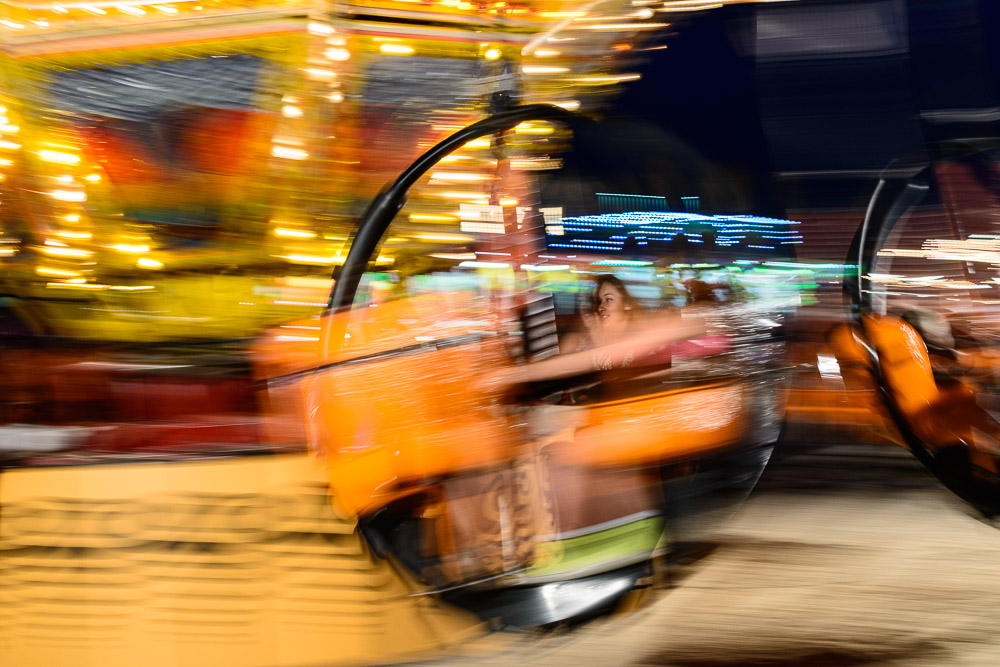 Break all the rules: not sharp, subject centered, subject indistinct, no leading lines, etc.