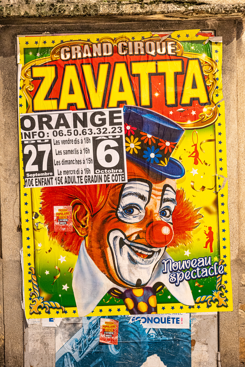 French Circus poster